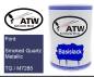 Preview: Ford, Smoked Quartz Metallic, TQ / M7285: 500ml Lackdose, von ATW Autoteile West.